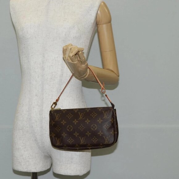 LOUIS VUITTON Monogram Pochette Accessoires Pouch - Picture 1 of 16